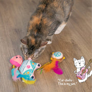 Catstages Festival Themed Catnip Cat Toys 3 Pk