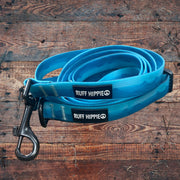 Ruff hippie Waterproof and Stink Proof Collar and leash set, Blue Mountain Hills.